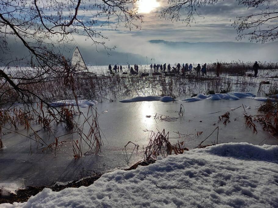 Haus Sonnenhang +Seeblick+Pool Reifnitz Buitenkant foto